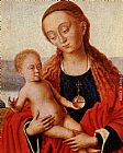 Petrus Christus Madonna (detail) painting